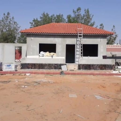 بناء وترميم ملاحق خارجية